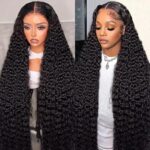 30 Inch Deep Wave Lace Front Wigs Human Hair 200% Density 13x6 Lace Front Wig Human Hair