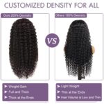 30 Inch Deep Wave Lace Front Wigs Human Hair 200% Density 13x6 Lace Front Wig Human Hair - Image 4