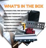 L’ARGILLA Gas-Fired Pizza Oven with Professional Grade Accessories - Cook with Gas or Propane - Thermal Clay Outside and Cordierite Stones Surface - Includes 10 additional items - Image 6