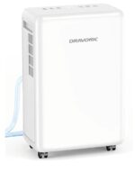 2000 Sq. Ft Dehumidifier for Basement, 30 Pint Dehumidifiers for Home, Bedroom and Bathroom, 3 Modes Dehumidifier with Drain Hose, Smart Humidity Control, 24H Timer (Off-White)