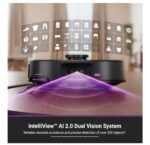 Eureka J15 Max Ultra Self-Emptying Robot Vacuum Combo All-in-one, 22,000 Pa Suction 176℉ Hot Water Wash 131°F Hot Air Dry Self-Cleaning Base Tray, Flex-Arm Mop Anti-Tangle RTCam AI Obstacle Avoidance - Image 3