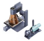 LaserPecker LP4 Dual-Laser Engraver with Rotary & Slide Extensions, 8K 240,000mm/min for 360° Tumblers/160x300mm Batch Jobs, Auto-Switch IR/Diode for Jewelry & Industrial Mass Production, Deluxe Set