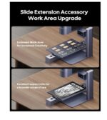 LaserPecker LP4 Dual-Laser Engraver with Rotary & Slide Extensions, 8K 240,000mm/min for 360° Tumblers/160x300mm Batch Jobs, Auto-Switch IR/Diode for Jewelry & Industrial Mass Production, Deluxe Set - Image 5