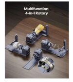 LaserPecker LP4 Dual-Laser Engraver with Rotary & Slide Extensions, 8K 240,000mm/min for 360° Tumblers/160x300mm Batch Jobs, Auto-Switch IR/Diode for Jewelry & Industrial Mass Production, Deluxe Set - Image 2