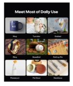 LaserPecker LP4 Dual-Laser Engraver with Rotary & Slide Extensions, 8K 240,000mm/min for 360° Tumblers/160x300mm Batch Jobs, Auto-Switch IR/Diode for Jewelry & Industrial Mass Production, Deluxe Set - Image 3