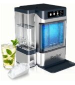 Large Capacity Ice Makers Countertop One-Click Operation Self-Cleaning Portable Ice Maker 41lbs/24H with There is A Detachable 3L Water Tank Ice Machine for Home,Bar,Office