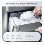 Large Capacity Ice Makers Countertop One-Click Operation Self-Cleaning Portable Ice Maker 41lbs/24H with There is A Detachable 3L Water Tank Ice Machine for Home,Bar,Office - Image 3