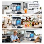 Large Capacity Ice Makers Countertop One-Click Operation Self-Cleaning Portable Ice Maker 41lbs/24H with There is A Detachable 3L Water Tank Ice Machine for Home,Bar,Office - Image 5