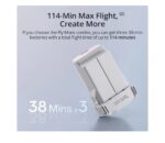 DJI Mini 3 Fly More Combo (DJI RC), Drones with Camera for Adults 4K, 3 Batteries for 114-min Flight Time, Vertical Shooting, 32800ft (10km) Video Transmission, Lightweight Mini Drone for Beginners - Image 5