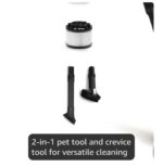 LEVOIT Cordless Vacuum Cleaner, Stick Vac with Tangle-Resistant Design, Up to 50 Minutes, Powerful Suction, Rechargeable, Lightweight, and Versatile for Carpet, Hard Floor, Pet Hair, LVAC-200 - Image 3