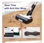 LEVOIT Cordless Vacuum Cleaner, Stick Vac with Tangle-Resistant Design, Up to 50 Minutes, Powerful Suction, Rechargeable, Lightweight, and Versatile for Carpet, Hard Floor, Pet Hair, LVAC-200 - Image 4