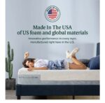 ZINUS 10 Inch Ultra Cooling Gel Memory Foam Mattress, Queen, Cool-to-Touch Soft Knit Cover, Pressure Relieving, CertiPUR-US Certified, Mattress in A Box, All-New, Made in USA - Image 2