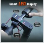 iScooter Electric Scooter for Adults & Teens, 500/650 Peak Power, Up to 15/18/25 Miles Range, 19/22/25 MPH Top Speed, Cruise Control, Dual Braking System, Foldable E-Scooter for Commuting & Campus Use - Image 3