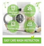 8Pcs Pinch Pleated Comforter Bedding Collection 100% Cotton 500 GSM in A Bag 1Comforter,1Fitted Sheet 15''DP,1Flat Sheet,2Pillow Shams,2Pillow Cases,1Pleated Bed Skirt 15''Drop,Twin/Pinch Light Blue - Image 3