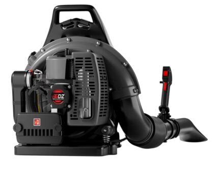 TDH Gas Backpack Leaf Blower - 2-Stroke Handheld-Class V Engine, 63 CC, High-Velocity 665 CFM, Ergonomic Design for Complete Property Maintenance, Gray