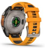 PlayBetter Garmin Fenix 8 AMOLED Sapphire (47mm, Titanium/Spark Orange) Multisport GPS Smartwatch Bundle - 1.4” Touchscreen, Built-in LED Flashlight Portable Charger & Screen Protectors - Image 3