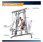 MARCY Smith Cage Workout Machine Full Body StrengthTraining Home Gym Equipment System with Leg Developer, Press Bar, PEC Deck, and Squat Rack - Image 4