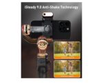 hohem iSteady M7 Gimbal Stabilizer for iPhone, Phone Gimbal with AI Tracking, 1.4" Detachable Touchscreen Remote, Built-in Extension Rod, Fill Light, Phone Stabilizer for Video Recording, YouTube - Image 5